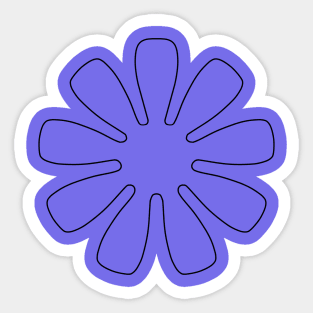 Simple Flower Sticker